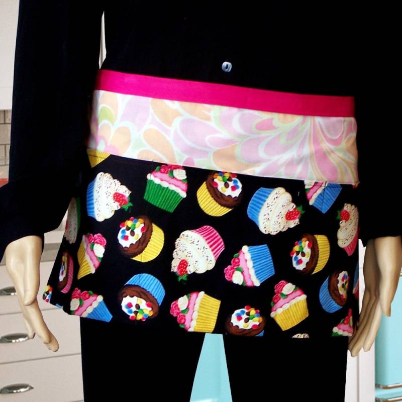 Cupcake Tasche Vendor Craft Halbe Schürze Versand Bereit von alittlegeekybags