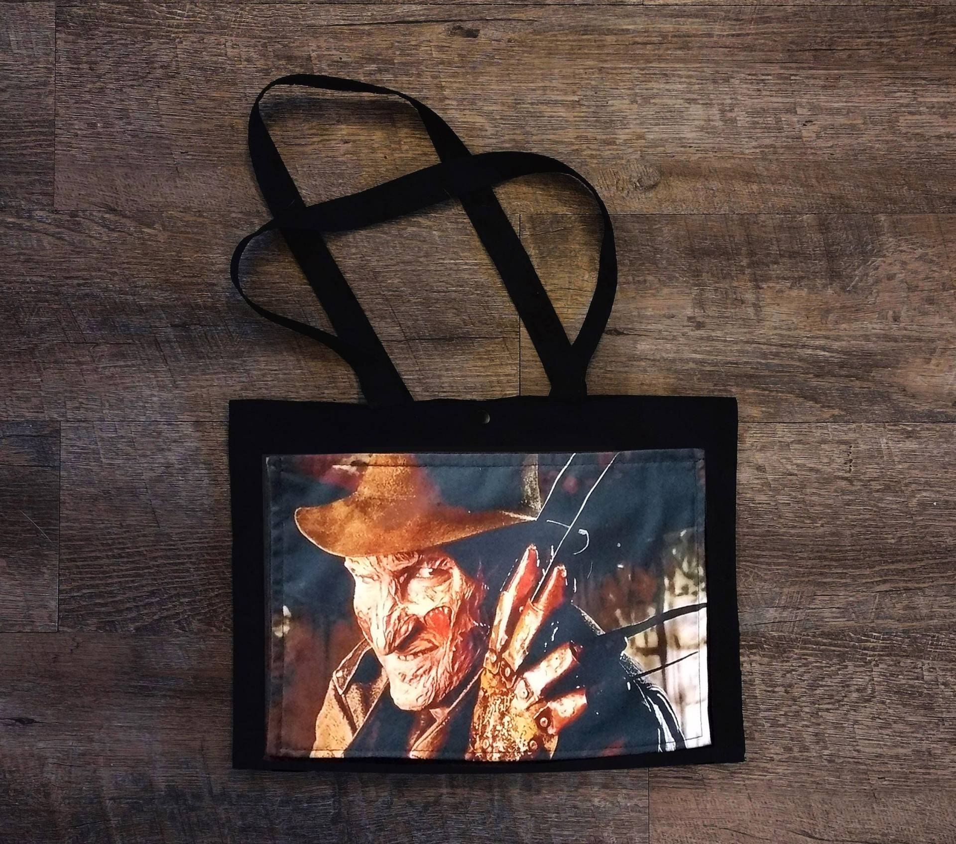 Freddy Schultertasche Tote Oder Geldbörse Mit Tasche Markt Strand Laptop Handgefertigt Auf Bestellung von alittlegeekybags