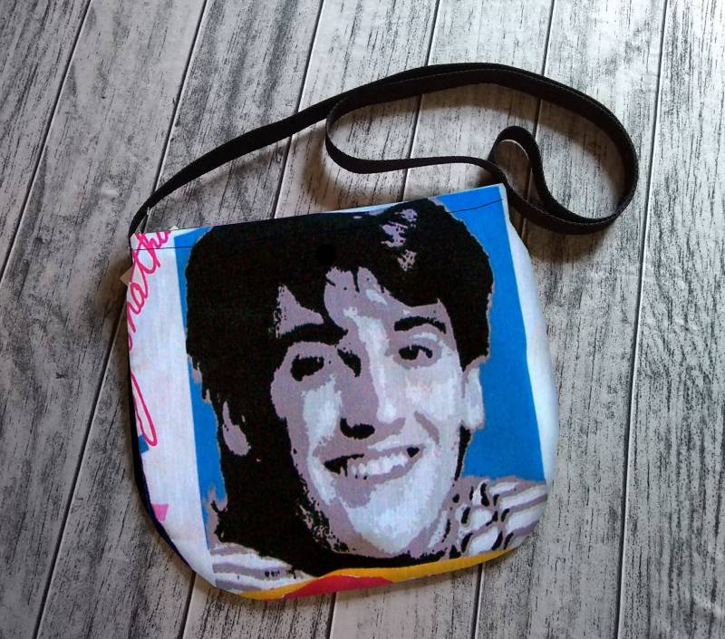 Jon Nkotb Vintage Stoff Rekonstruktion Cross Body Bag Geldbörse Tote Festival Auf Bestellung Handgefertigt von alittlegeekybags