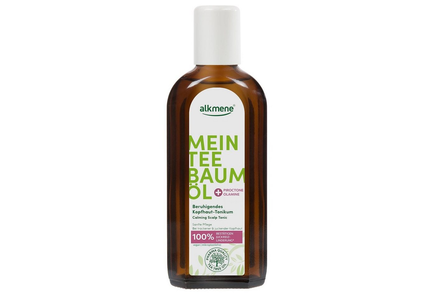 alkmene Haarwasser Teebaumöl Kopfhaut Tonikum Juckreiz Linderung 100% bestätigt - vegan, 1-tlg. von alkmene