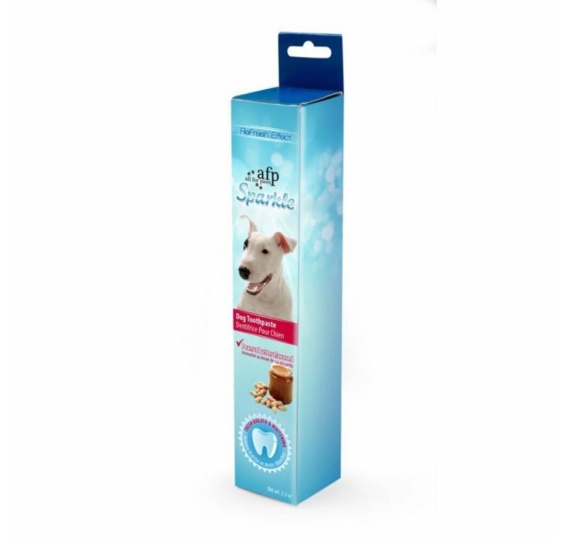 all for paws Tierzahnbürste AFP Sparkles Toothpaste Peanut Butter Flavor von all for paws