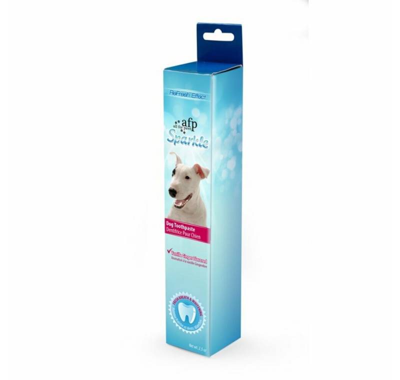 all for paws Tierzahnbürste AFP Sparkles Toothpaste Vanilla & Ginger Flavor von all for paws