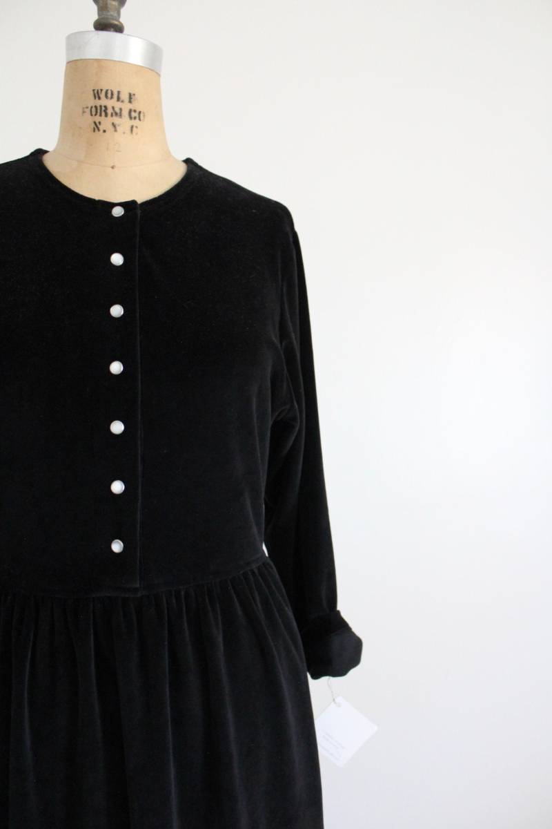 Schwarzes Samtkleid | Schmiede Und Hawken Kleid Langen Schwarzen Kleid von allencompany