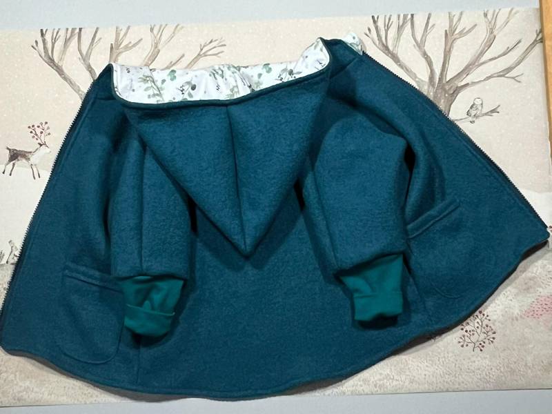 Oversize Walkjacke | Mantel Gefüttert Individualisierbar Gr. 68-140 von allerhandarbeit