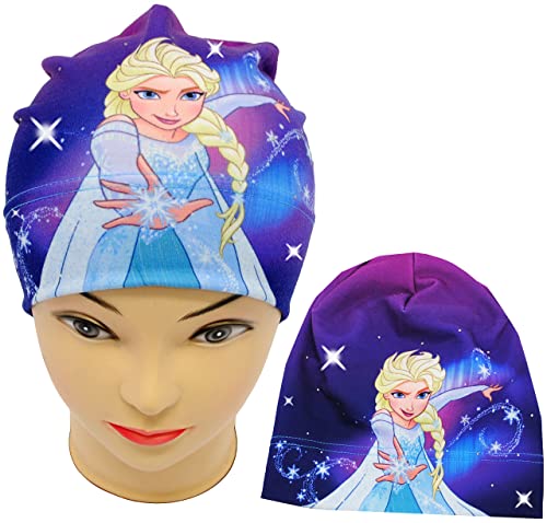 Mütze/Jerseymütze - Disney Frozen - die Eiskönigin mit Strass Steinen - Größe 51/53 - Circa 5 bis 8 Jahre - Beanie - UV Protection - universal - für.. von alles-meine.de GmbH