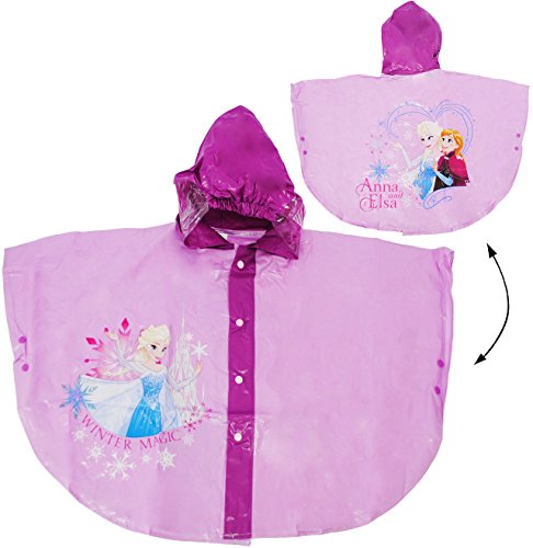 alles-meine.de GmbH Regencape/Regenponcho - Disney die Eiskönigin - FROZEN - Gr. 140-152 - circa 8 bis 10 Jahre - für Kinder - Mädchen & Jungen/für Schulranzen - wasser.. von alles-meine.de GmbH