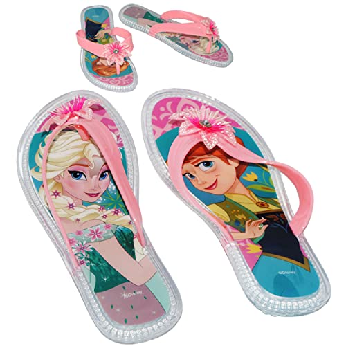 alles-meine.de GmbH Zehentrenner Sandalen - Gr. 28/29 - " Disney FROZEN - die Eiskönigin - rutschfeste Schuhe Schuh/Badeschuhe mit Profilsohle & kleinen Absatz - für Kinder.. von alles-meine.de GmbH