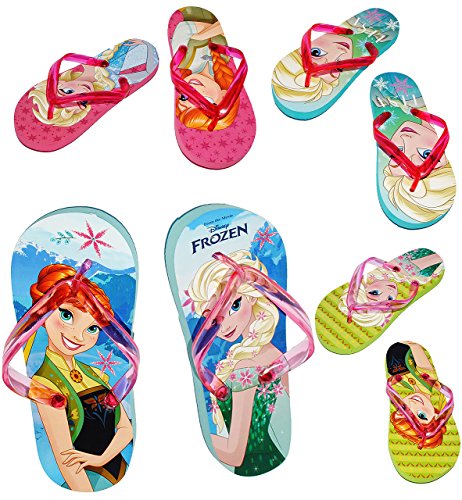 alles-meine.de GmbH Zehentrenner Sandalen - Gr. 31/32 - " FROZEN - Disney die Eiskönigin - Badeschuhe mit Profilsohle - rutschfeste Schuhe Schuh/für Kinder - Jungen & Mädche.. von alles-meine.de GmbH