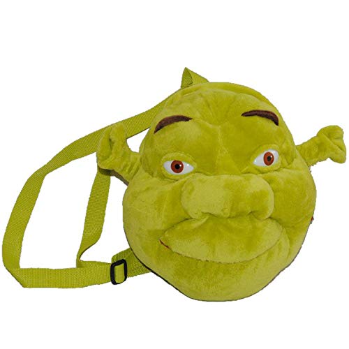 alles-meine.de GmbH 3-D Shrek Rucksack - Plüsch Kinderrucksack Kinder Kindergartenrucksack Plüschtier Oger von alles-meine.de GmbH