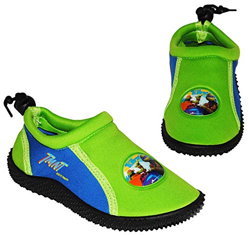 alles-meine.de GmbH Aquaschuhe/Schwimmschuhe - Anti Rutsch Sohle - Gr. 34/35 - " Teenage Mutant Ninja Hero Turtles - rutschfeste & verstellbare NEOPREN Schuhe Schuh/Badesc.. von alles-meine.de GmbH