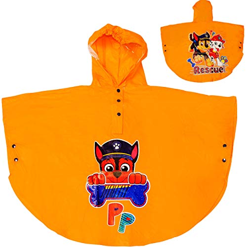 alles-meine.de GmbH Kinderponcho - Regenponcho/Regencape - Paw Patrol - Hunde - 4 bis 6 Jahre - Größe: 110-122 - wasserdicht + winddicht + atmungsaktiv - mit Kapuze - Mädchen.. von alles-meine.de GmbH