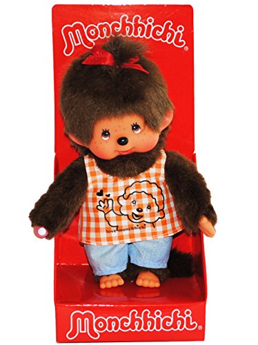 alles-meine.de GmbH Mädchen Love MONCHHICHI MONCHICHI orange weiß jeans Karo Kariert Shirt und Hose von alles-meine.de GmbH