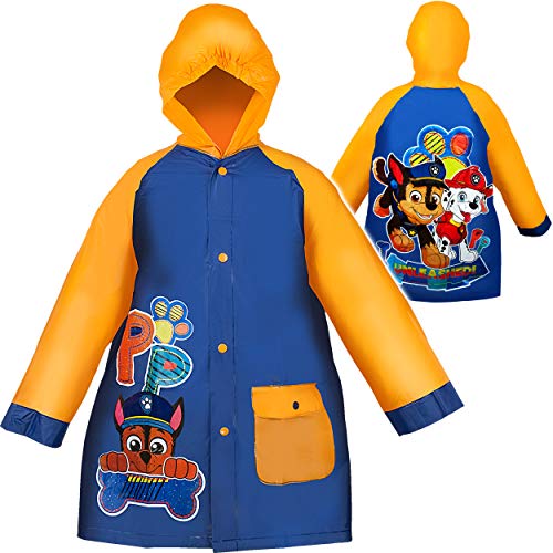 alles-meine.de GmbH Regenmantel/Regenjacke - mit Kapuze - Paw Patrol - Hunde - Gr. 92-110 - circa 2 bis 4 Jahre - wasserdicht + wasserfest - Regencape Regenponcho/Mantel Ja.. von alles-meine.de GmbH