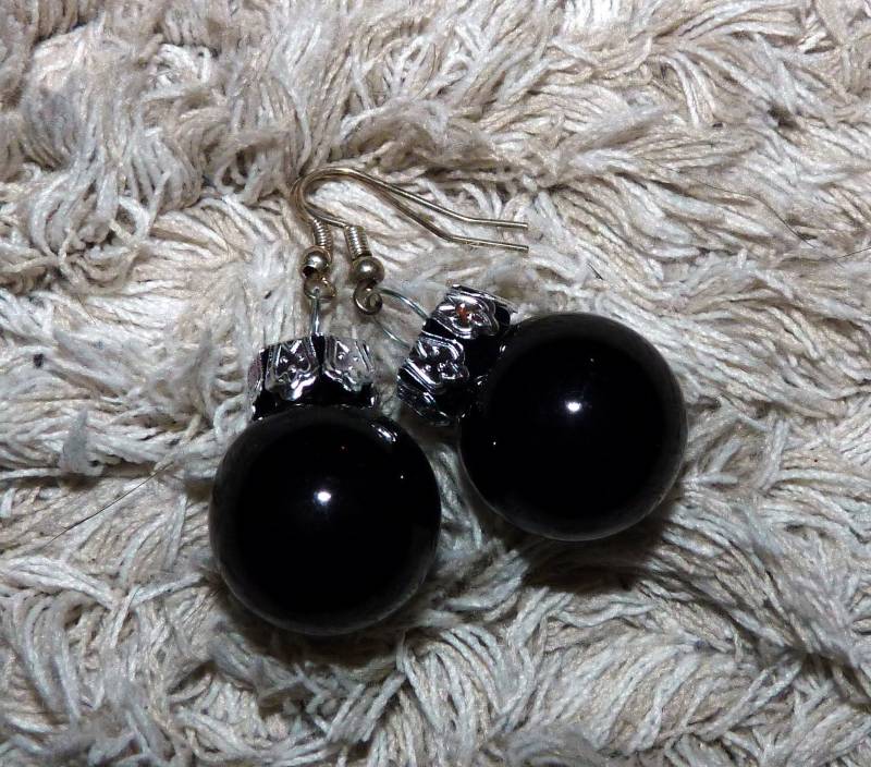 Weihnachten Ohrringe Kugelohrringe Klein von allesDABEIdesignShop