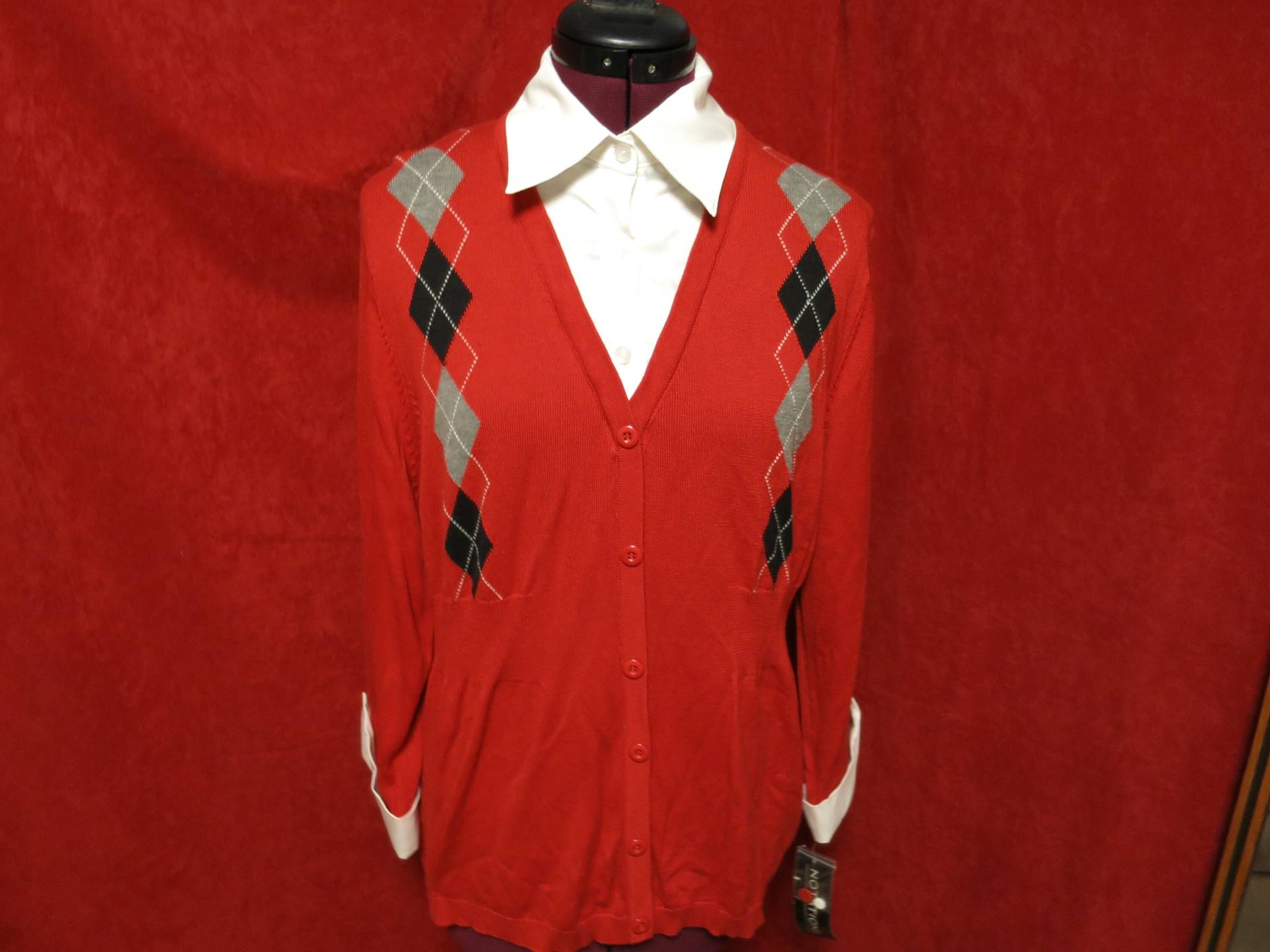 Vintage Notations Sweater Top Pullover Grösse Xl Lagenlook Einzelstück Neu Mit Etikett Zustand Karo Rot Weiss Grau Schwarz Vintage Notations Sweater Top Pullover Grösse Xl Lagenlook Einzelstück Neu Mit Etikett Zustand Karo Rot Weiss Grau Schwarz von alliesvintagealley