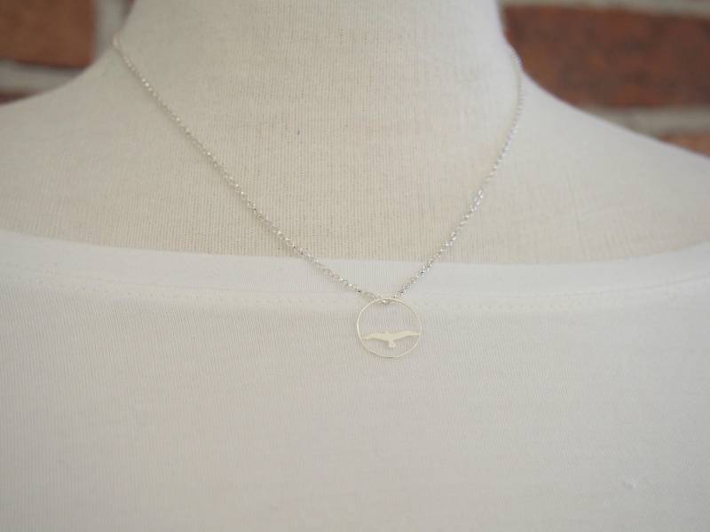 Frei Wie Ein Vogel-Laser Ausgeschnitten, Sterling Silber Halskette Frei Wie Ein Vogel-Laser Ausgeschnitten, Sterling Silber Halskette von allkStore