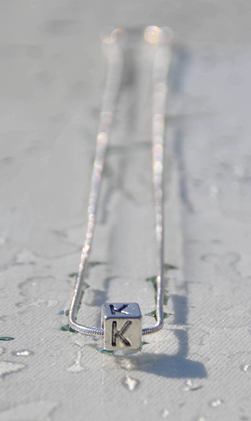 Initial Halskette von allkStore