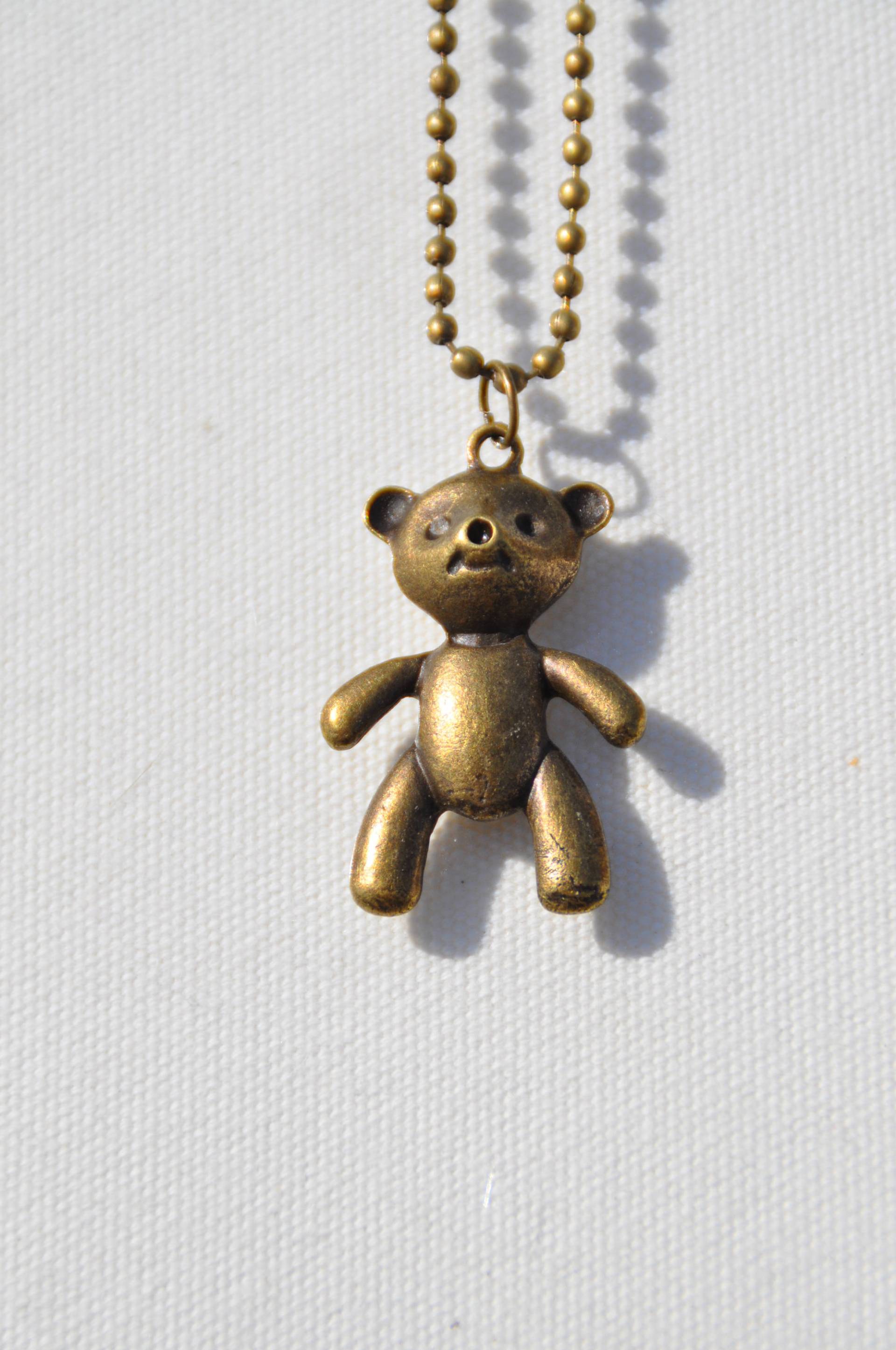 Teddy Bär Bronzekette Teddy Bär Bronzekette von allkStore
