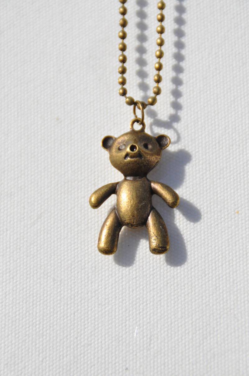 Teddy Bär Bronzekette Teddy Bär Bronzekette von allkStore
