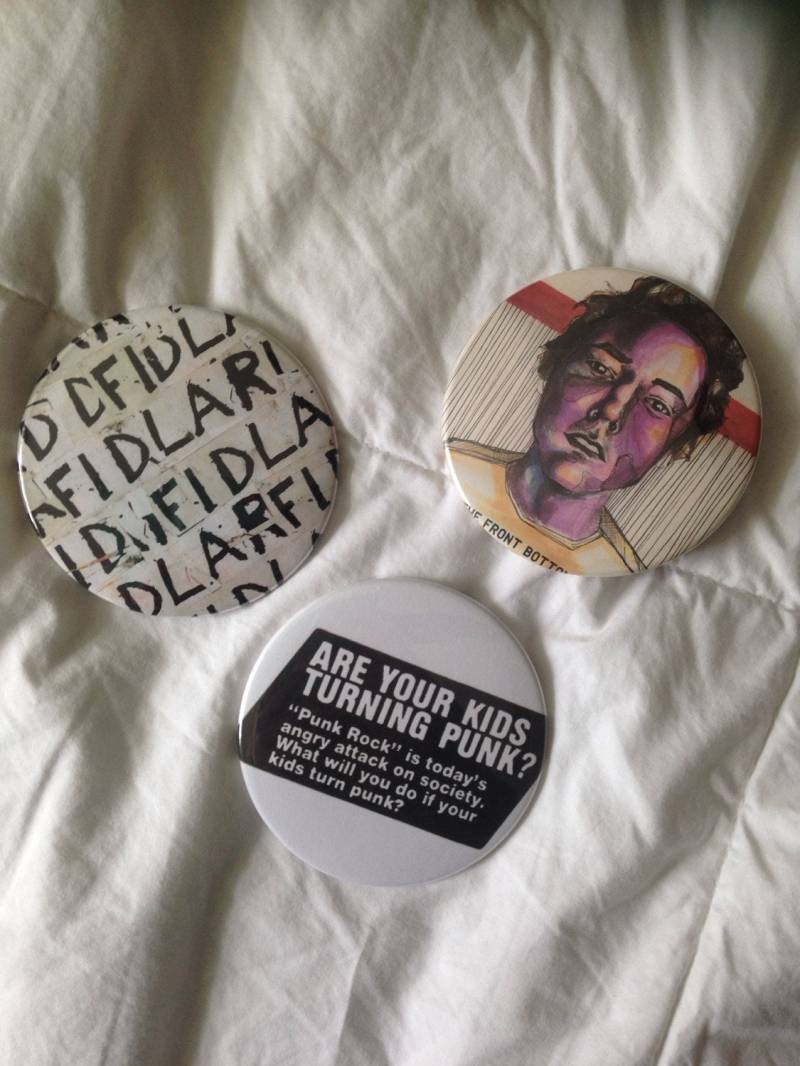 Punk Rock Pin Back Button Pack von allnaturalcauses
