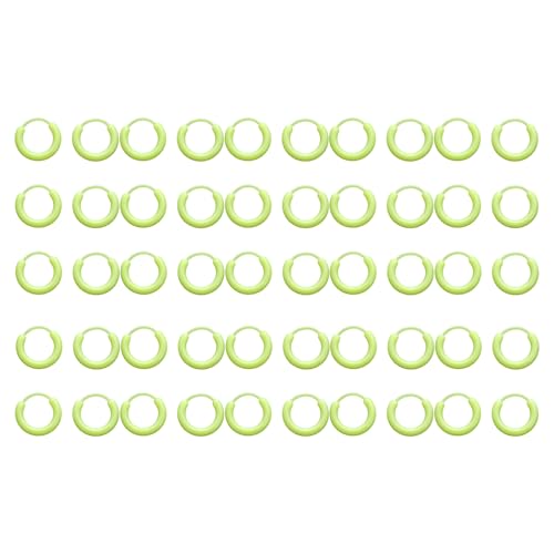 Bunte Harzohrmanschetten Für Ohrpiercings Leichte Hoops Ohrringe Everyday Kee Fashion Accessoires Mädchen Harzohrringe Langfristige Verschleiß von alloneslife