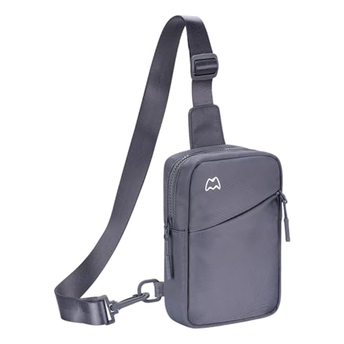 Dynamische Taillenpacks Mode Crossbody Tasche Mit Verstellbarem Riemen Und Geräumigen Aufbewahrungsabschnitten Für Aktive Männer Frauen Sport Umhängetasche von alloneslife