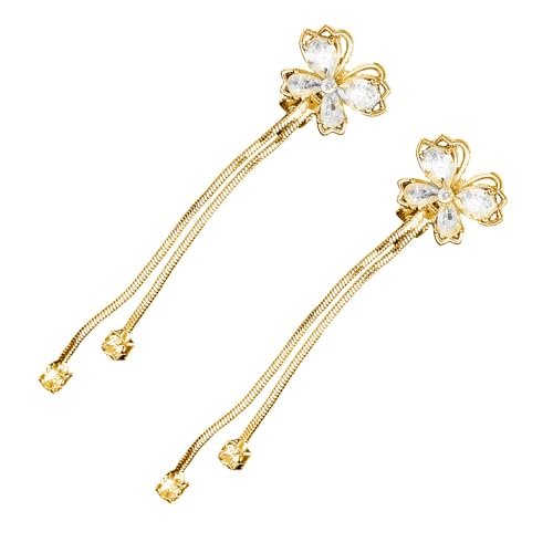Eleganter Schmetterlingsrand Langer Tropfen Ohrringe Für Frauen Kupferlegierung Dangle Ohrschmuck Handgefertigtes Accessoires Hypoallergenen Kupferschmuck von alloneslife