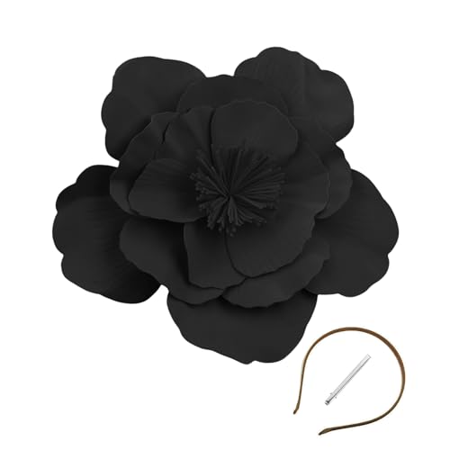 Fascinator mit Blumenmotiv, Weihnachtsschmuck für Damen, geeignet für Hochzeiten und Abendpartys von alloneslife