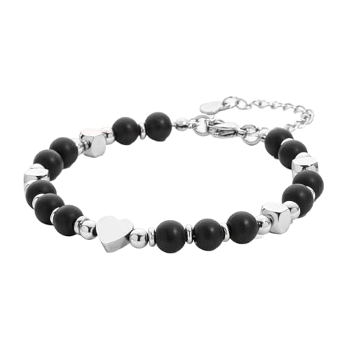 Handgefertigtes Natursteinarmband Stilvoller Alltags Kleidung Mode Handgelenk Accessoire Elegante Edelsteine ​​Handchain Verstellbare Steinperlenschmuck Schmuck von alloneslife