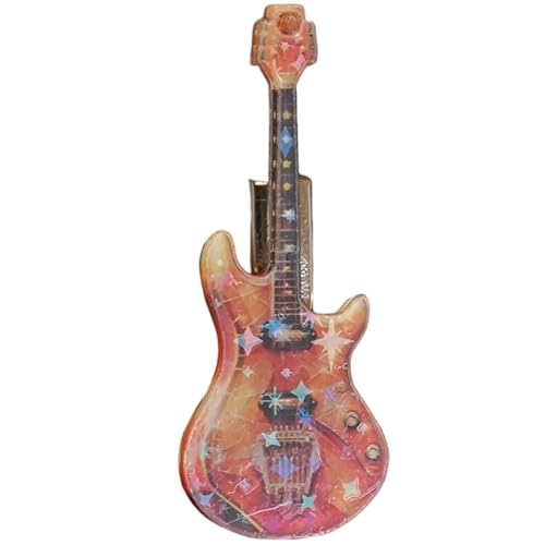 Leichte Gitarren-Haarspange, modisch, langlebig, einzigartige Haarnadel für Musikfestivals und lässige Looks Leichte Gitarren-Haarspange, modisch, langlebig, einzigartige Haarnadel für Musikfestivals und lässige Looks von alloneslife