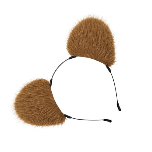 Modisches Bärenohr-Stirnband, weiche Kopfbedeckung, Haarschmuck für Damen und Mädchen, bringt Spaß zu jeder Frisur von alloneslife