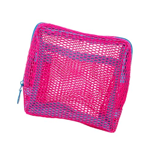 Nylon Meshes Make Up Organisatoren Square Meshes Cosmetic Bag Travel Beutel Tragbare Make Up Taschen Mit Reißverschluss Quadrat Mesh Kosmetikbeutel von alloneslife