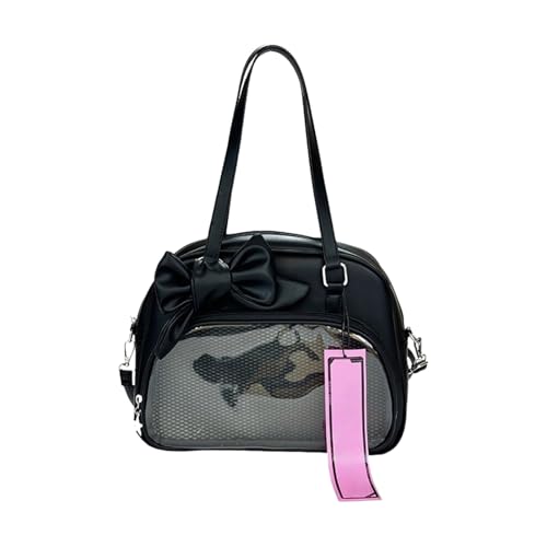 PU Leder Itabag Für Mädchen Handtasche Schöne Bögen Umhängetasche Klar Crossbody Japanische Stile Messengers Japanische Stile Crossbody Bögen Itabag Fashion Schulter Für Pin Display von alloneslife