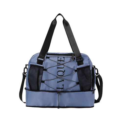 Reisetasche Für Frauen Männer Fitness Über Nacht Schwimmtraining Wochenende Mit Trockener Und Nasse Trennung Fitness Travel Gepäck Brief Print Sport Fitnessstudio Training von alloneslife
