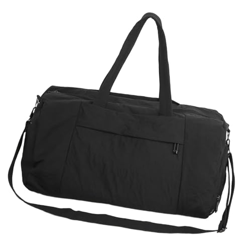 Sportreisen Taschen Große Kapazität Nylon Carryall Reißverschluss Und Verstärkte Schultergurt Crossbody Taschen Schneller Zugang Zum Zipper Fitnessstudio Essentielle Tasche von alloneslife