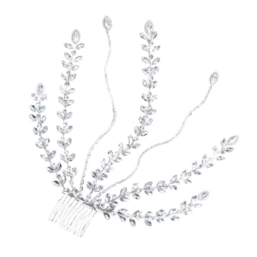 Strass-Kristall-Haarkamm, Schmuck, moderner Kopfschmuck, glitzernder Haarschmuck, Brautschmuck, Hochzeit, Party von alloneslife