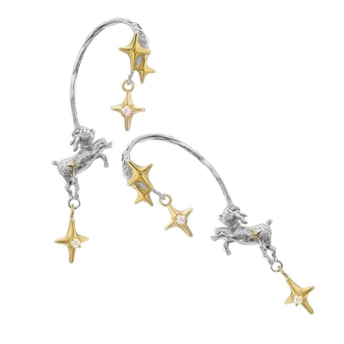 Trendy Ohne Durchdringende Ohrschmuck Mit Einzigartigen Asymmetrischen Tierstar Designs Komfortable Leichtmetallclips Mode Partyaccessoires Trendy Ohne Durchdringende Ohrschmuck Mit Einzigartigen Asymmetrischen Tierstar Designs Komfortable Leichtmetallclips Mode Partyaccessoires von alloneslife