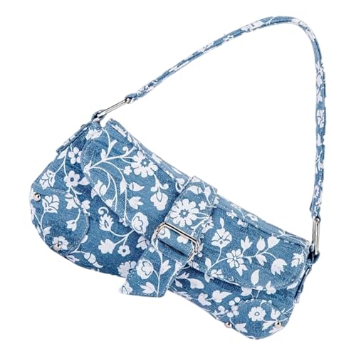 Women Aberarm Bag Stylish Schulter Mode Pendeln Retro Handtasche All Matching Achsel von alloneslife