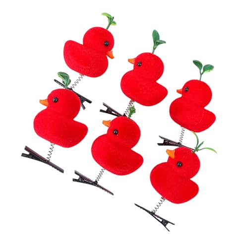 Zarte Enten-Haarspange, modisch, schöne Haarschmuck, Mädchen, Strand, Haarspangen, Haarstyling-Werkzeug, Ornamente von alloneslife