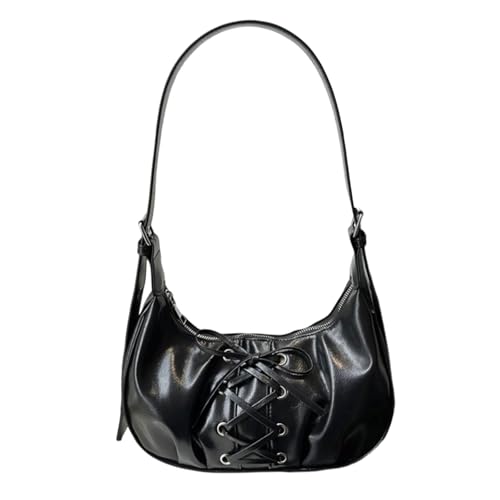 Zeitgenössische Gebundene Band Unterarmtasche Lässig Bis Abschlussball Für Ein Verstellbare Umhängetasche Geräumige Fächer Trendy PU Handtasche Multi Funktionale Verstellbare Gurt Geldbeutel von alloneslife