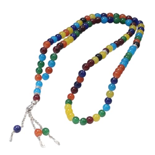 alloneslife 99 Polierte Perlen Doppelton Achat Inspiriertes Armband Leichter Schmuck Perfekt Für Professionelle Und Freizeitstile Elegant Simuliertes Achathandschmuck von alloneslife