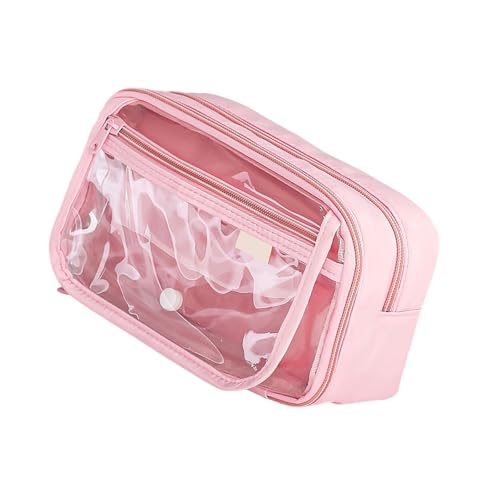 alloneslife Ästhetisches Federmäppchen, praktischer Stift, einfache Beutel, große Kapazität, Tasche, Tasche, Schule, Bürobedarf, ästhetische Tasche mit großer Kapazität, a von alloneslife