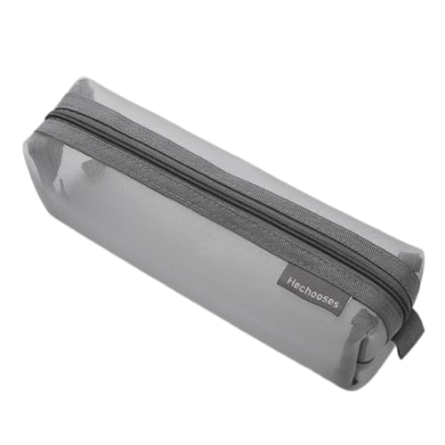 alloneslife Bleistift Mit Großer Kapazität Clear Clear Stiftbeutel Einfache Schulmaterial Für Schüler Einfache Klare Tragbare Beutelbox von alloneslife