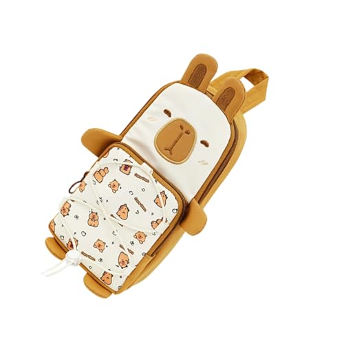 alloneslife Große Kapazität Cartoon Federmäppchen mit mehreren Fächern Große Kapazität Stift Organizer Tasche für Schule Bürobedarf Cartoon Tier Federmäppchen für Teenager, a von alloneslife