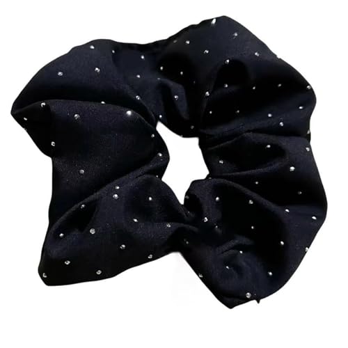 alloneslife Haargummis, Haargummis für Damen, elastisches Haargummi, Haargummi, Pferdeschwanz, Haargummi für Mädchen, Haarstyling-Werkzeug (schwarz) von alloneslife
