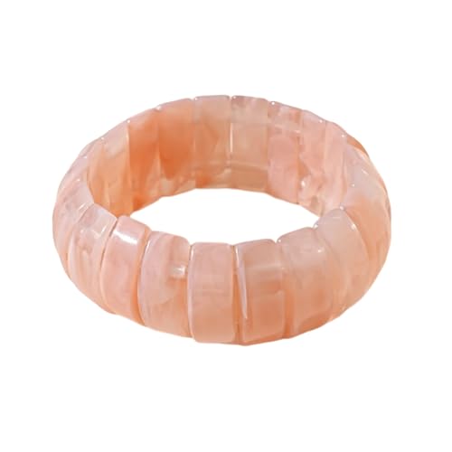 alloneslife Leichtes Acrylmanschette Armband Mit Geometrischen Formen Vielseitig Handgefertigt von alloneslife
