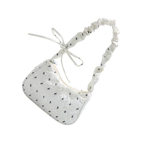 alloneslife Mode Casual Bag Handtasche Einzigartige Bögen Geräumige Design Umhängetasche Bequeme Essentielle Bögen Designhandtasche von alloneslife