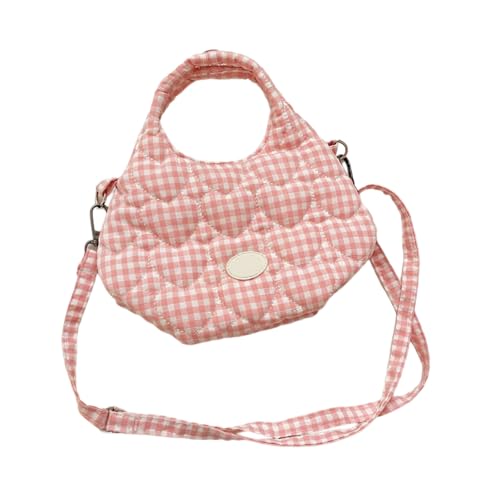 alloneslife Mode Gesteppte Umhängetasche Für Frauen Multi Funktionale Handtasche Mit Abnehmbarem Riemen Office College Travel Casual Gepolsterte Umhängetasche Mädchen von alloneslife