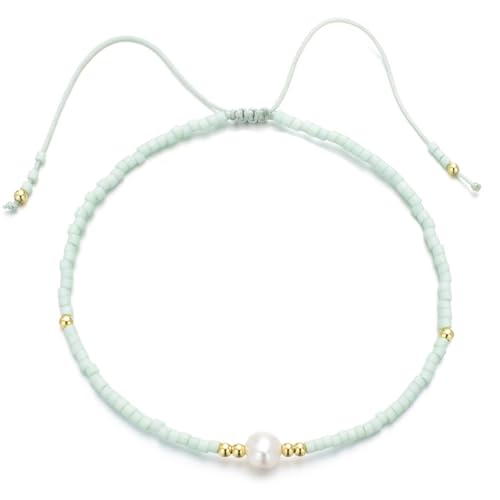 alloneslife Perlen Stretcharmband Komfortable Handgelenk Schmuck Elastische Perlen Schmuck Geeignet Für Jubiläumsgeburtstagsfeier von alloneslife