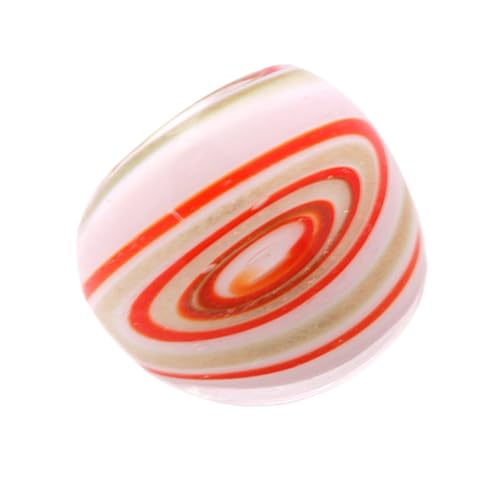 alloneslife Stilvolle Ethnisch Inspirierte Glasringe Komplizierte Drahtblumenblumen Tragbarer Komfort Verschleiß Einzigartiger Drahtgepackte Ringe von alloneslife